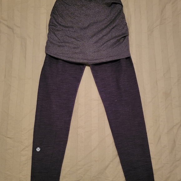 Lululemon skirt legging combo - Picture 2 of 2